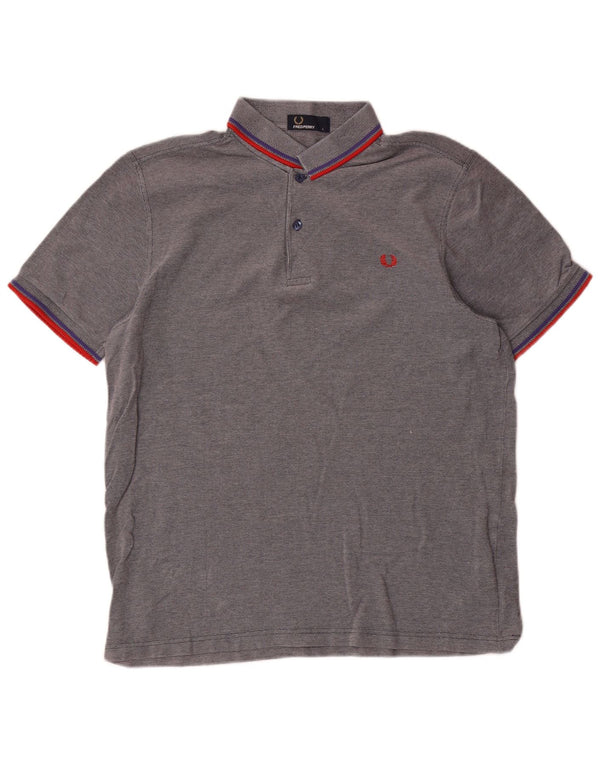 Fred Perry Herre poloshirt Stor gråstribet bomuld