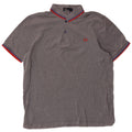 Fred Perry Herre poloshirt Stor gråstribet bomuld