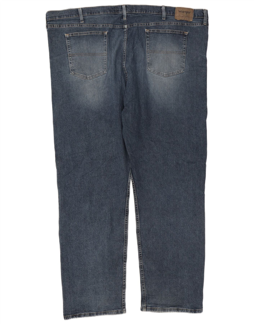 Wrangler Straight Jeans til mænd W52 L32 blå bomuld