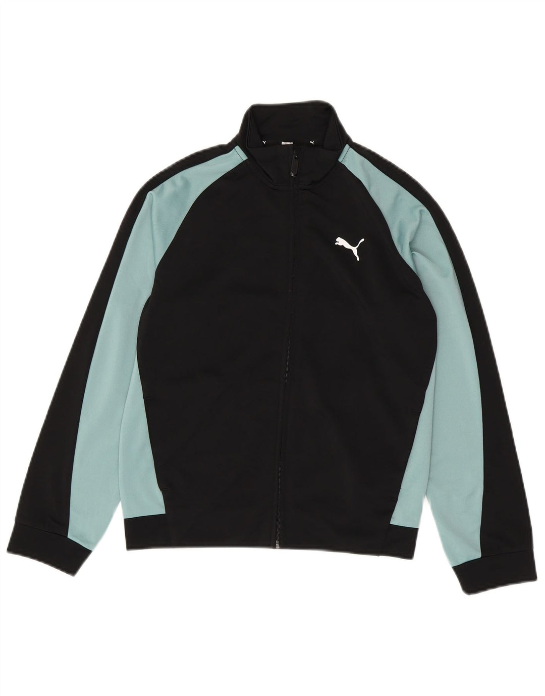 Puma Træningsdragt Topjakke til drenge 11-12 år Medium Sort Colourblock