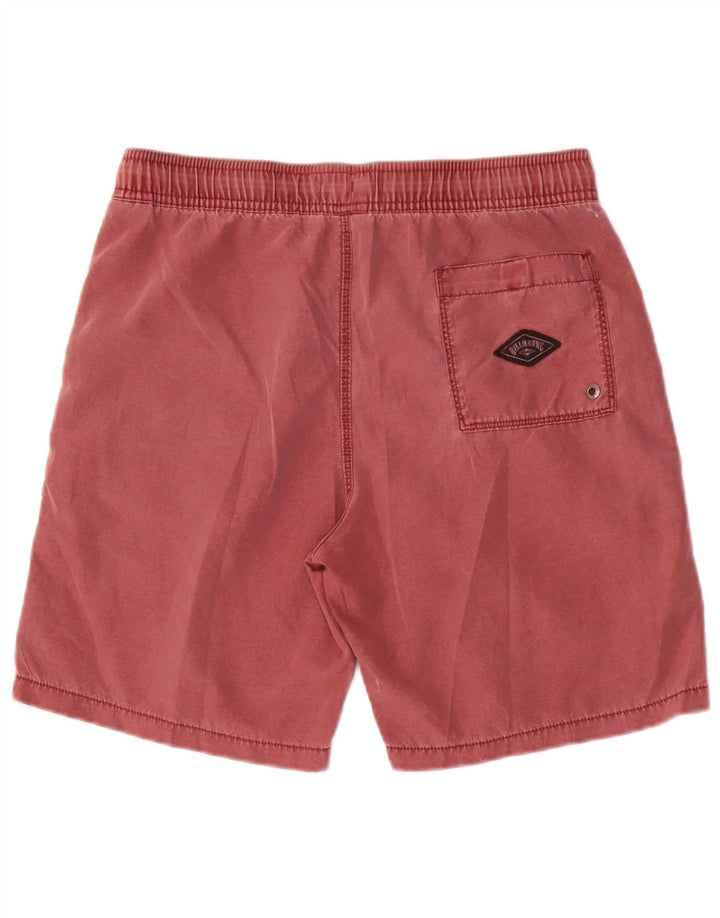 Billabong Boys svømmeshorts 13-14 år rødbrun polyester