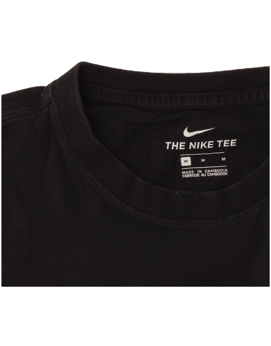 Nike T-shirt top mellem sort til mænd