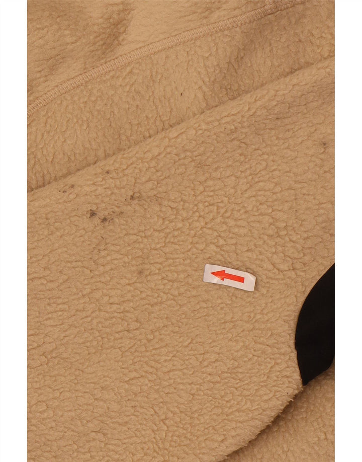 Fila Herre Fleecejakke UK 44 2XL Beige Colourblock