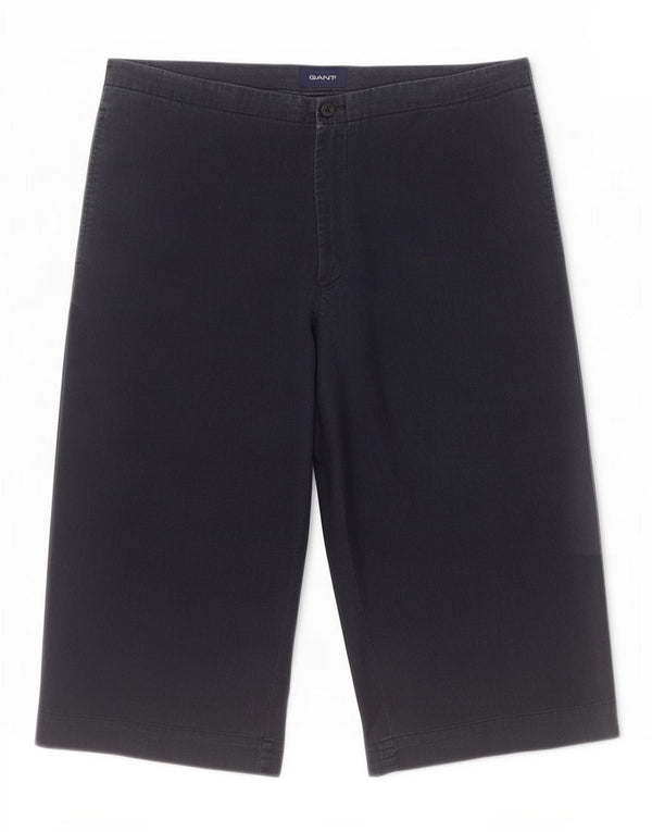 Gant Herre Bermuda Shorts W35 Large Navy Blue Linen
