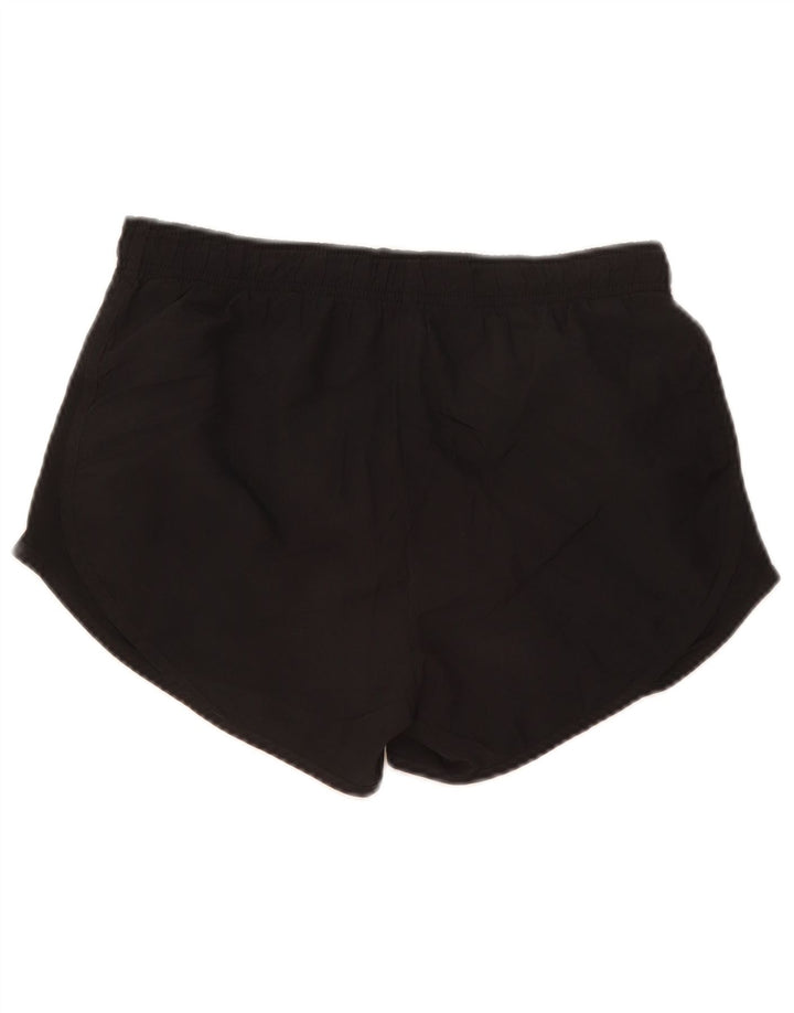 Nike Dame Dri Fit Sport Shorts UK 10 Small Black Polyester