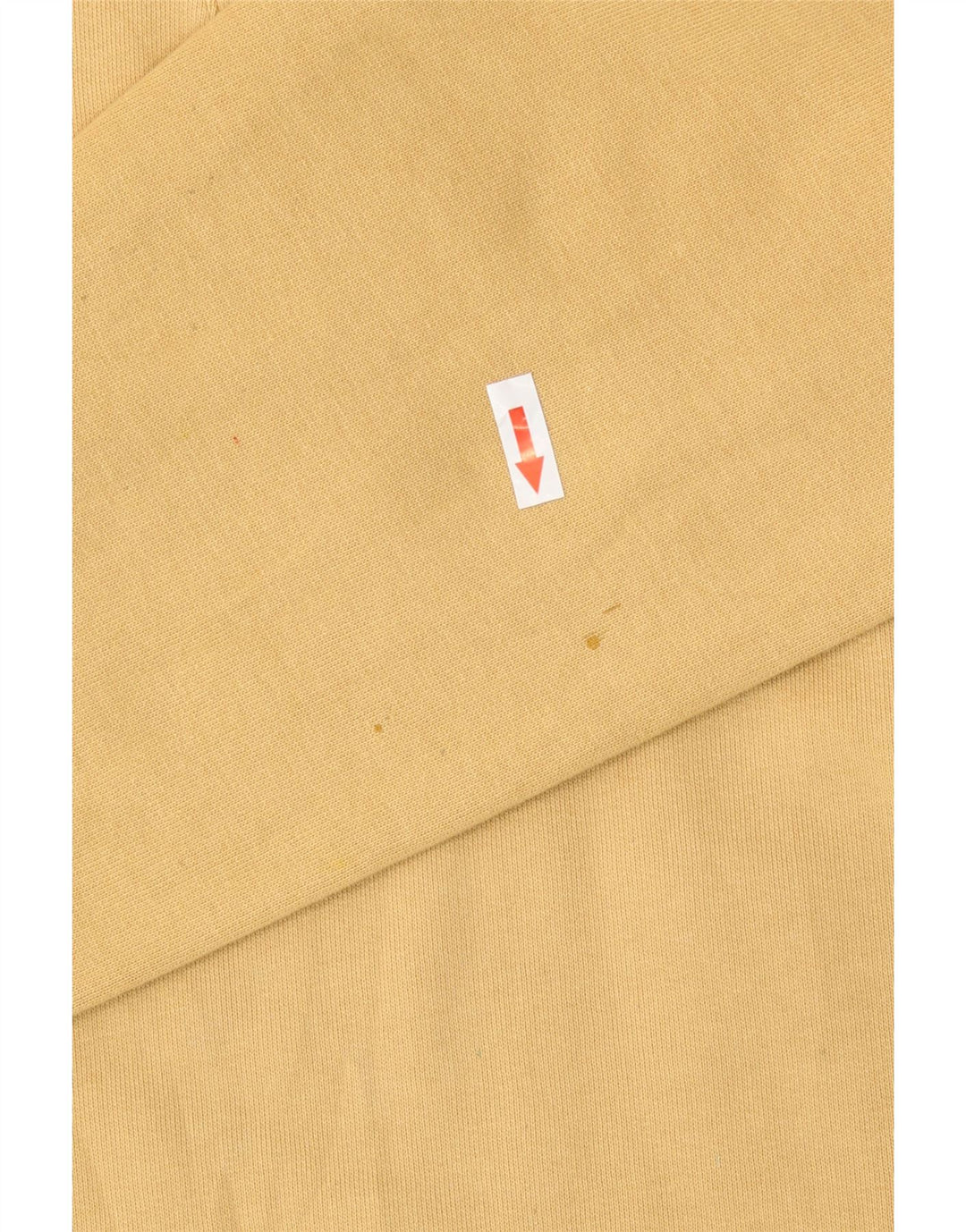 CHAMPION Herre Zip Neck Sweatshirt Jumper Stor Beige Bomuld