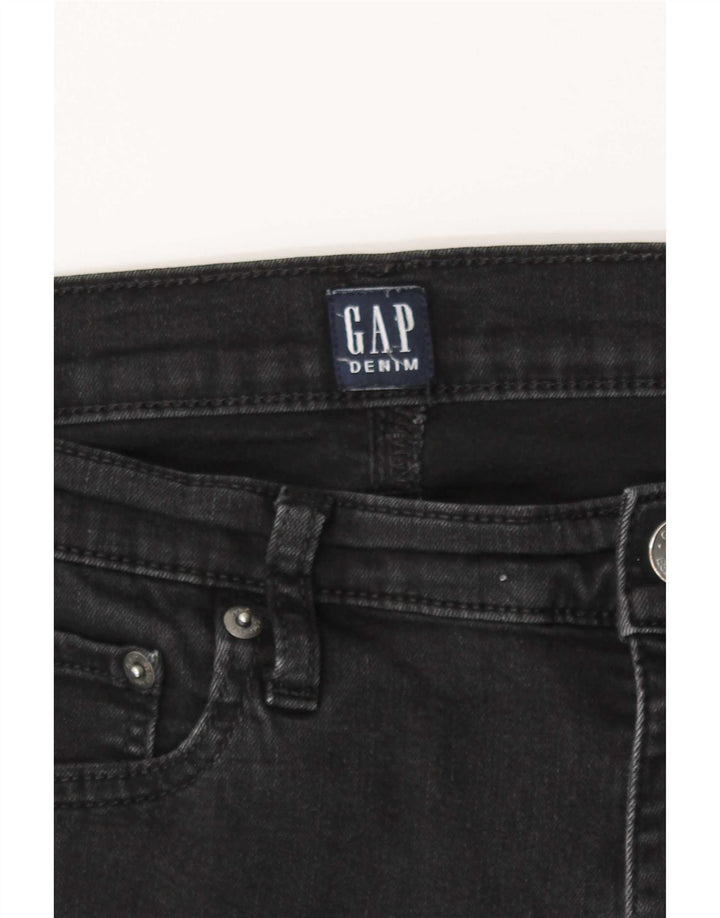 Gap lige damejeans W31 L30 sort bomuld