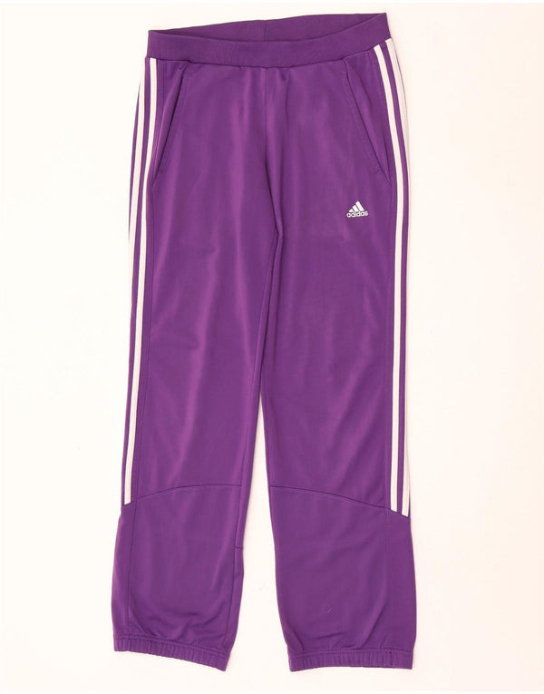 Adidas Træningsdragtsbukser til kvinder UK 8/10 Small Purple Polyester