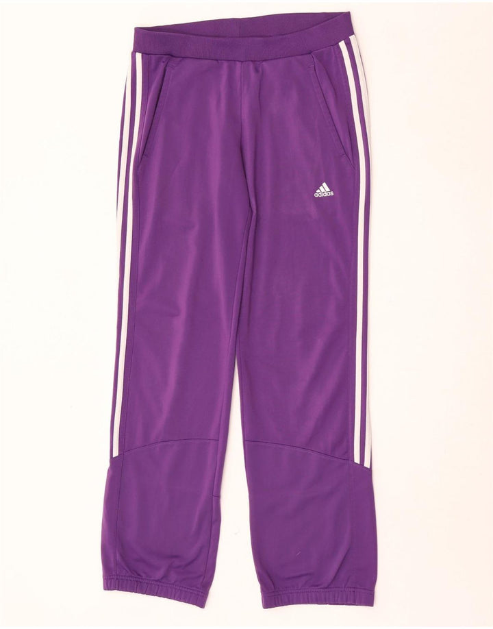 Adidas Træningsdragtsbukser til kvinder UK 8/10 Small Purple Polyester