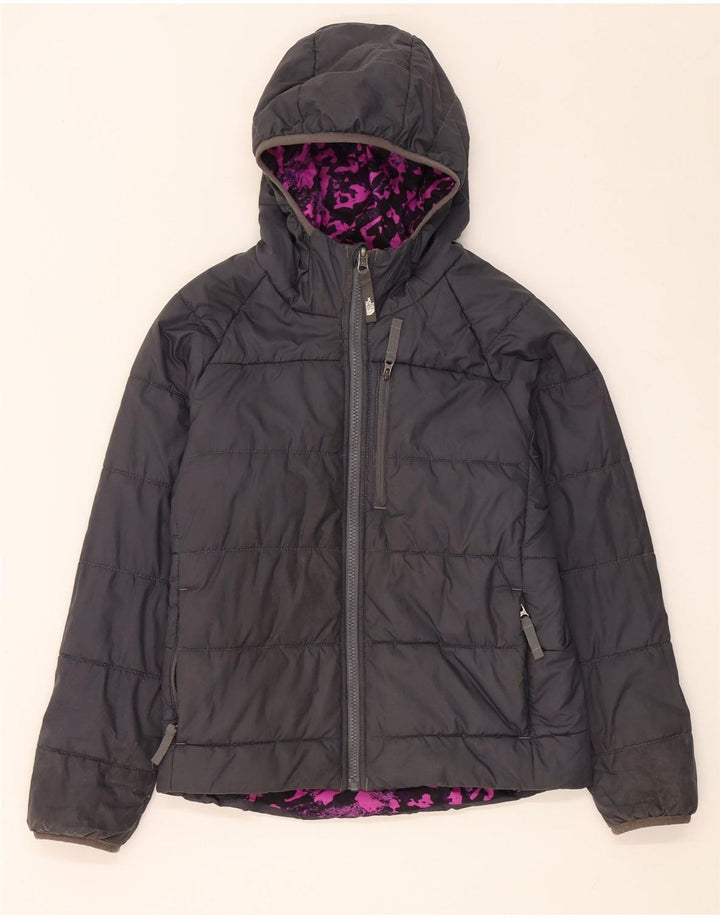 The North Face Piger Vendbar Hættejakke 9-10 år Medium Sort