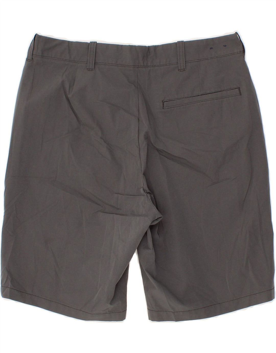 J. CREW Mens Chino Shorts W31 Medium Grey Polyester Vintage J. Crew and Second-Hand J. Crew from Messina Hembry 