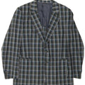 Vintage herre 2-knaps blazerjakke UK 38 Medium Grey Check
