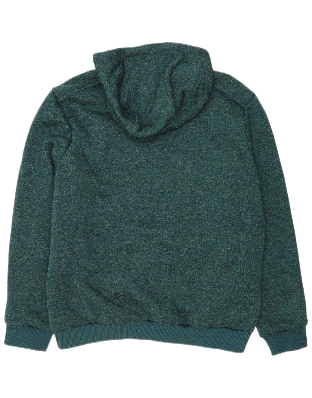 Mountain Warehouse Herre hættetrøje med lynlås XL Grøn Flecked Polyester