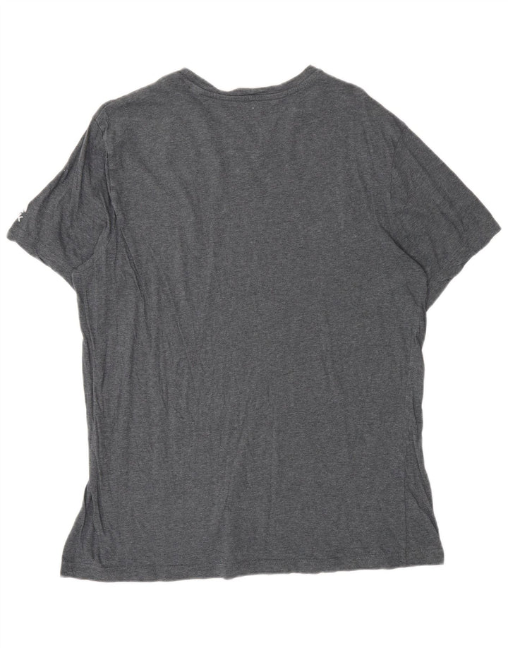 Reebok Herre Grafisk T-Shirt Top Stor Grå