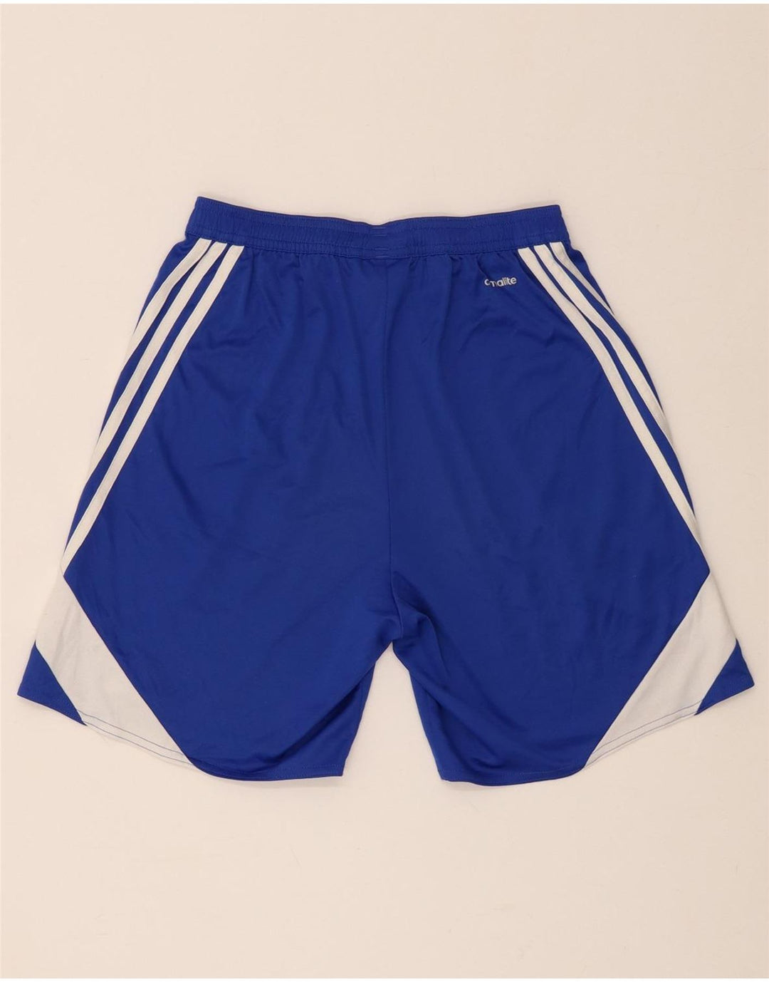 Adidas Herre Climalite Sportshorts Small Blue Colourblock Polyester