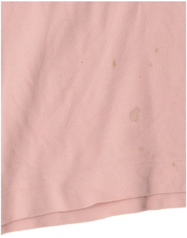 Lacoste herre poloshirt størrelse 4 Medium Pink bomuld