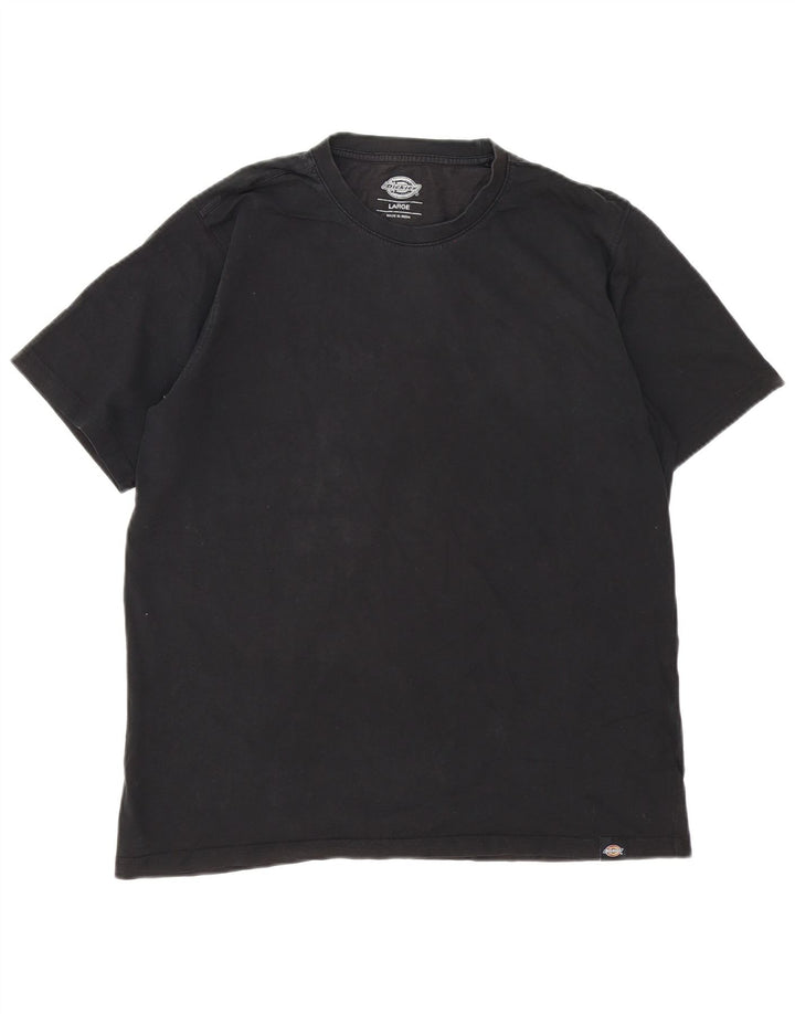 Dickies Herre T-Shirt Top Stor Sort Bomuld