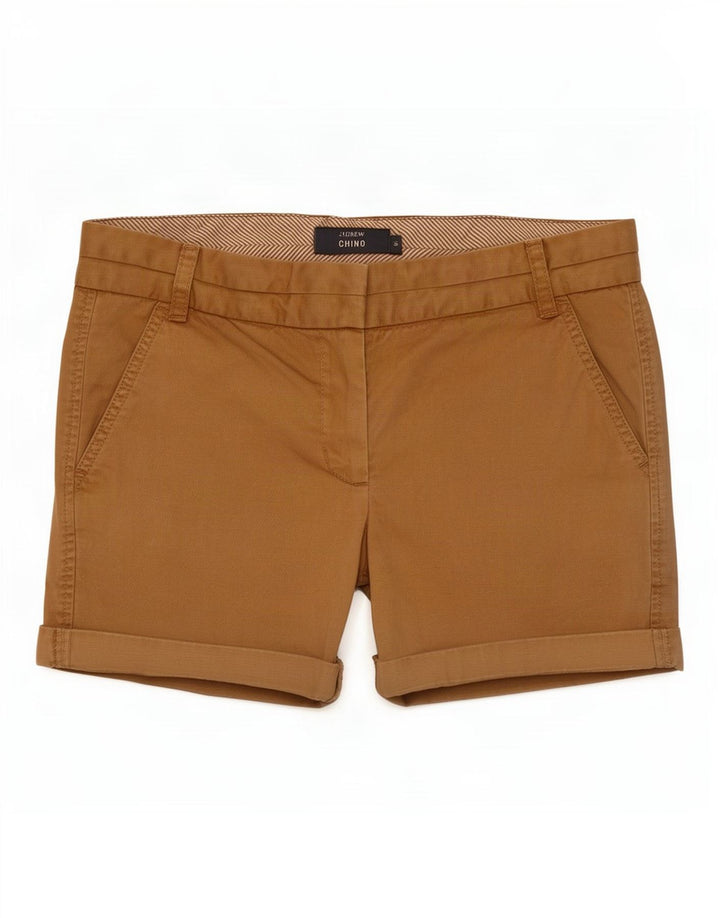 J. Crew Chino Shorts til kvinder US 6 Medium W32 Beige Bomuld