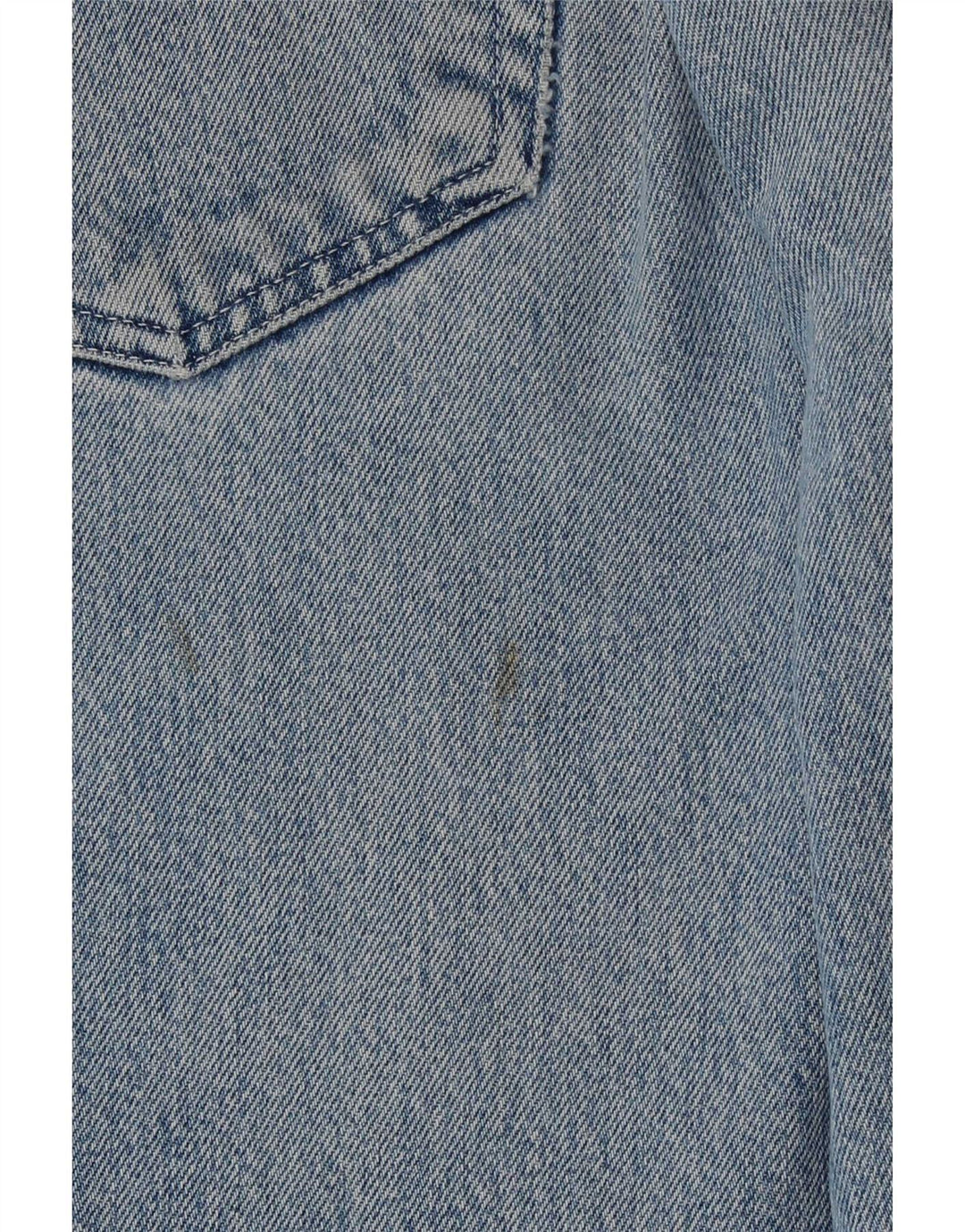 Trussardi Straight Jeans til mænd W33 L29 blå bomuld