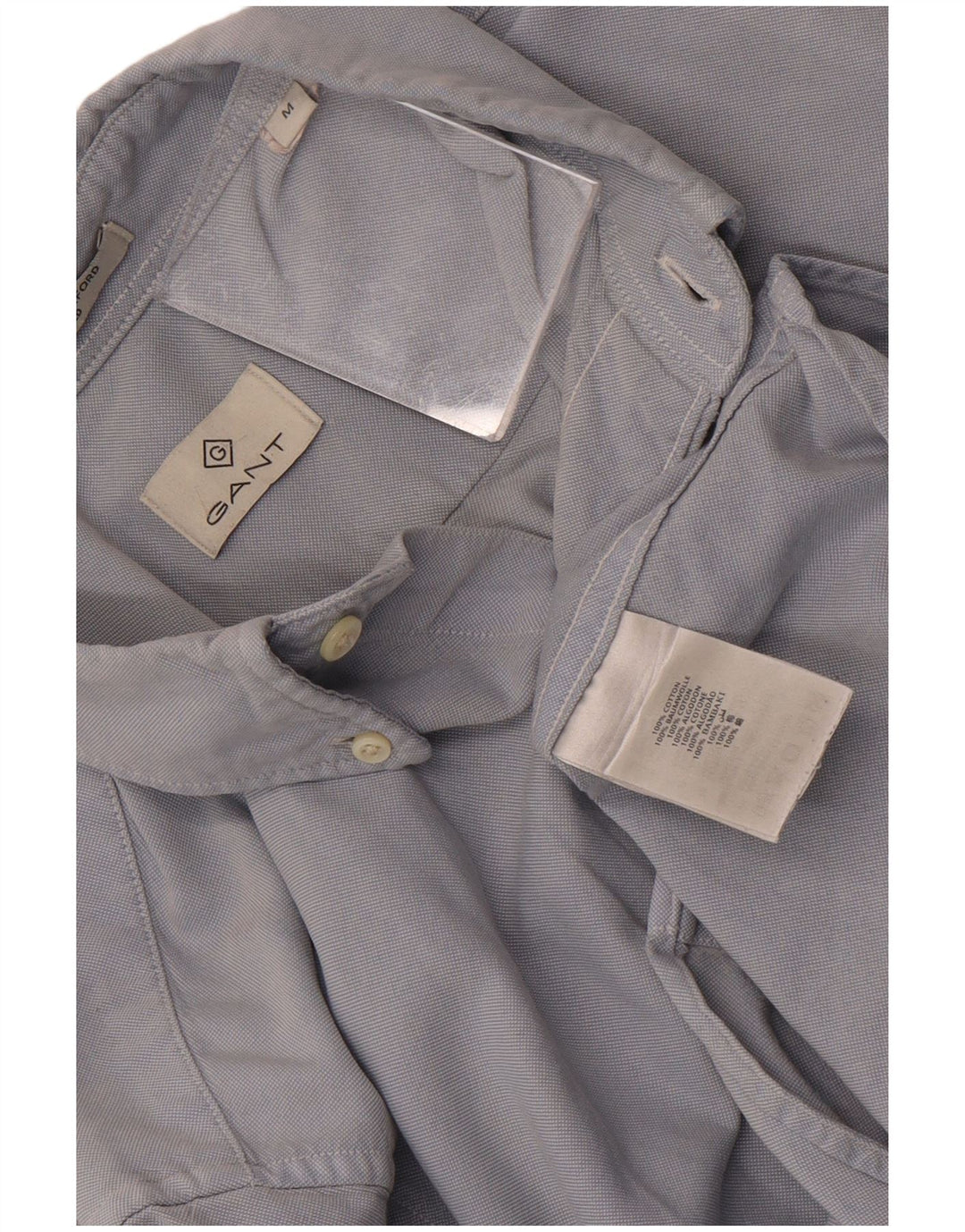 GANT Herre Fitted Shirt Medium Blue Bomuld