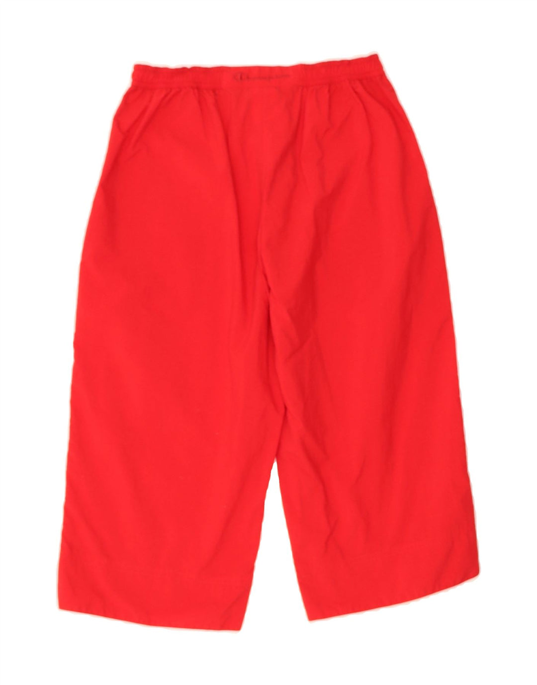 CHAMPION Womens Straight Capri Trousers Medium W24 L17 Red Polyamide Vintage Champion and Second-Hand Champion from Messina Hembry 