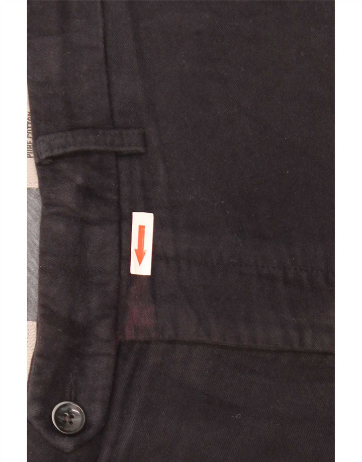 Marks & Spencer Herre Regular Fit Suit Bukser W34 L29 Marineblå Bomuld