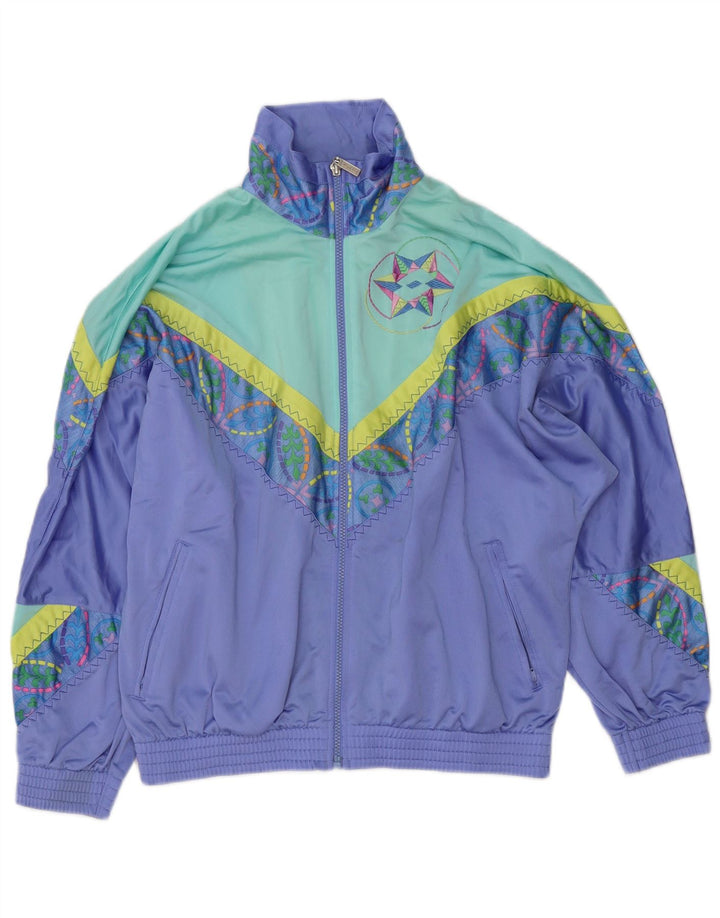 Lotto Herre Loose Fit træningsdragt Topjakke Lille Lilla Colourblock