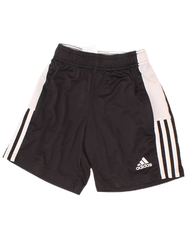 Adidas Boys Aeroready Sports Shorts 9-10 år Sort Colourblock Polyester