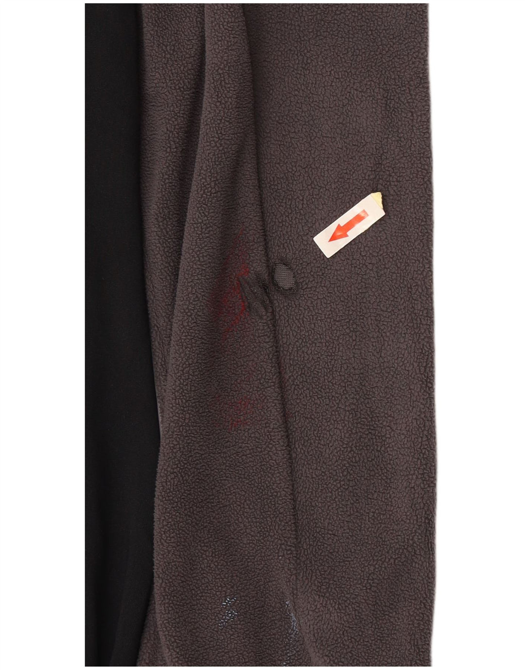 BKE dame fleecejakke med hætte UK 14 Medium Grey Colourblock Polyester