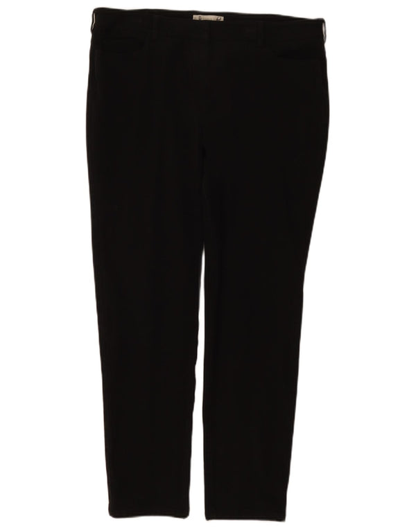 Hobbs Dame Skinny Chino Bukser UK 16 Large W33 L28 Sort Bomuld