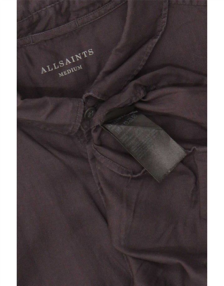 All Saints Herreskjorte Medium Sort Bomuld