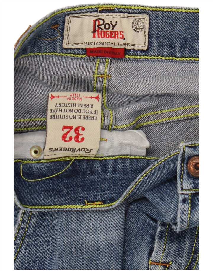 Roy Rogers Slim Jeans til mænd W32 L30 blå bomuld
