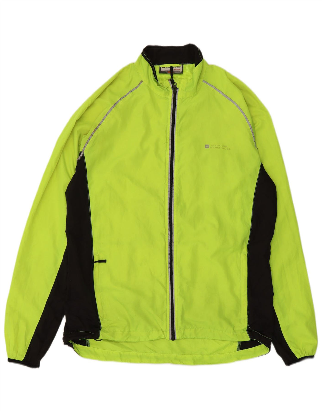 Mountain Warehouse Regnjakke til mænd UK 38 Medium Yellow Colourblock