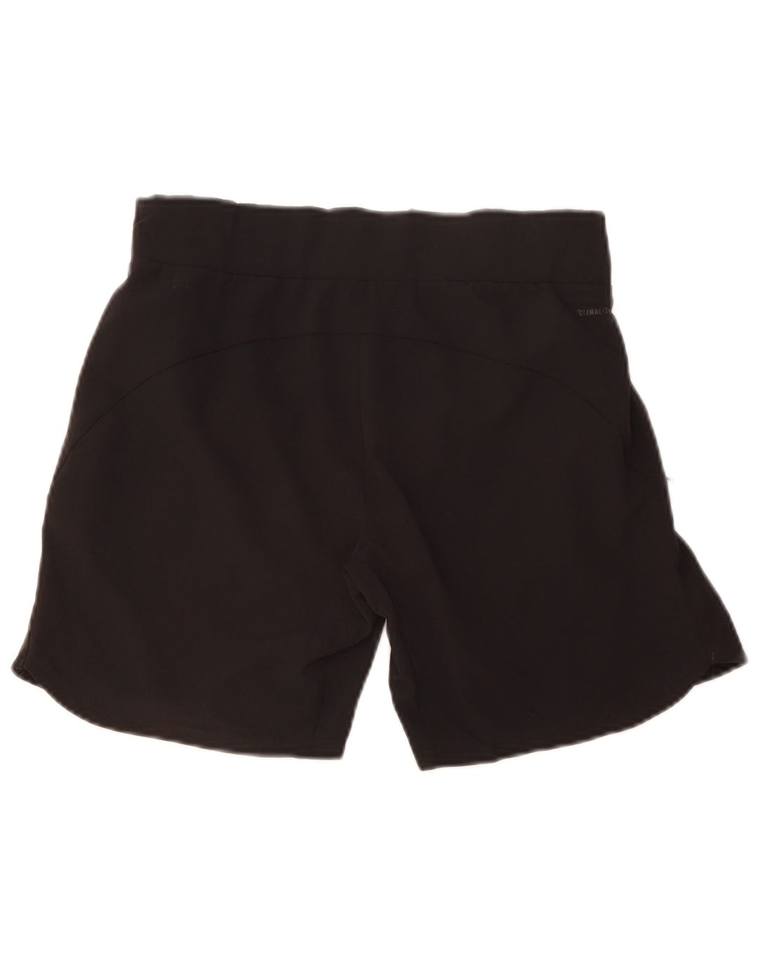 Adidas Womens Climalite Sports Shorts UK 10 Small Black Polyester