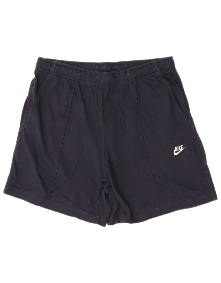 Nike herre sportsshorts XL marineblå bomuld