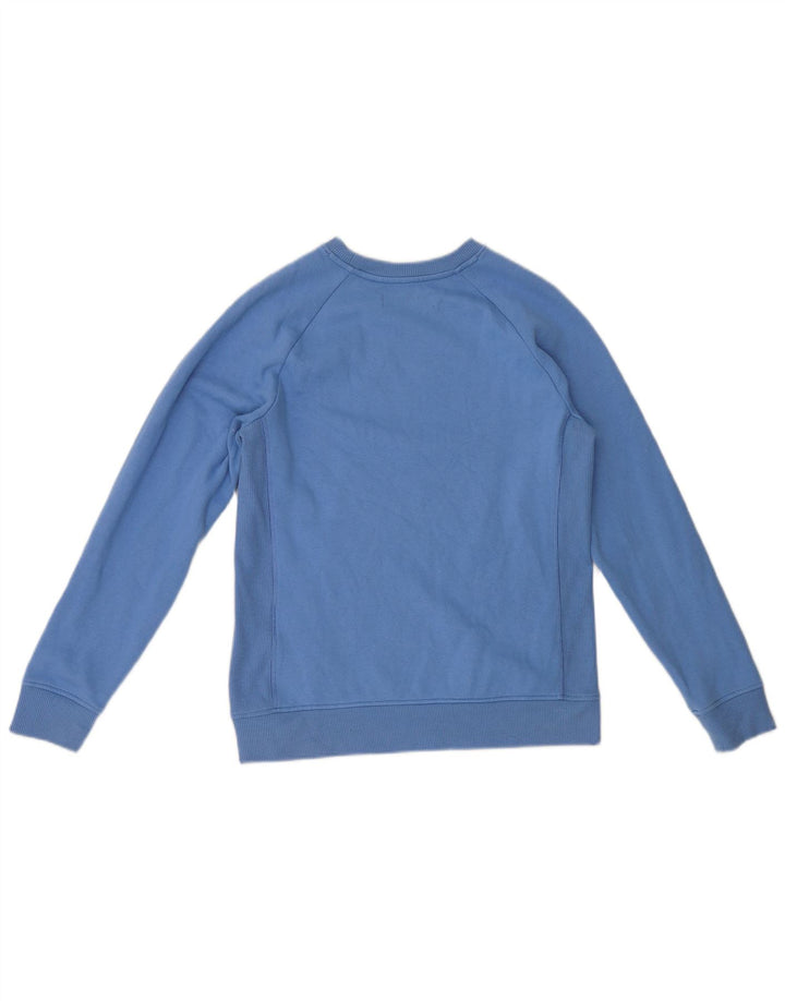 Helly Hansen Graphic Sweatshirt Jumper UK 10 Small Blue