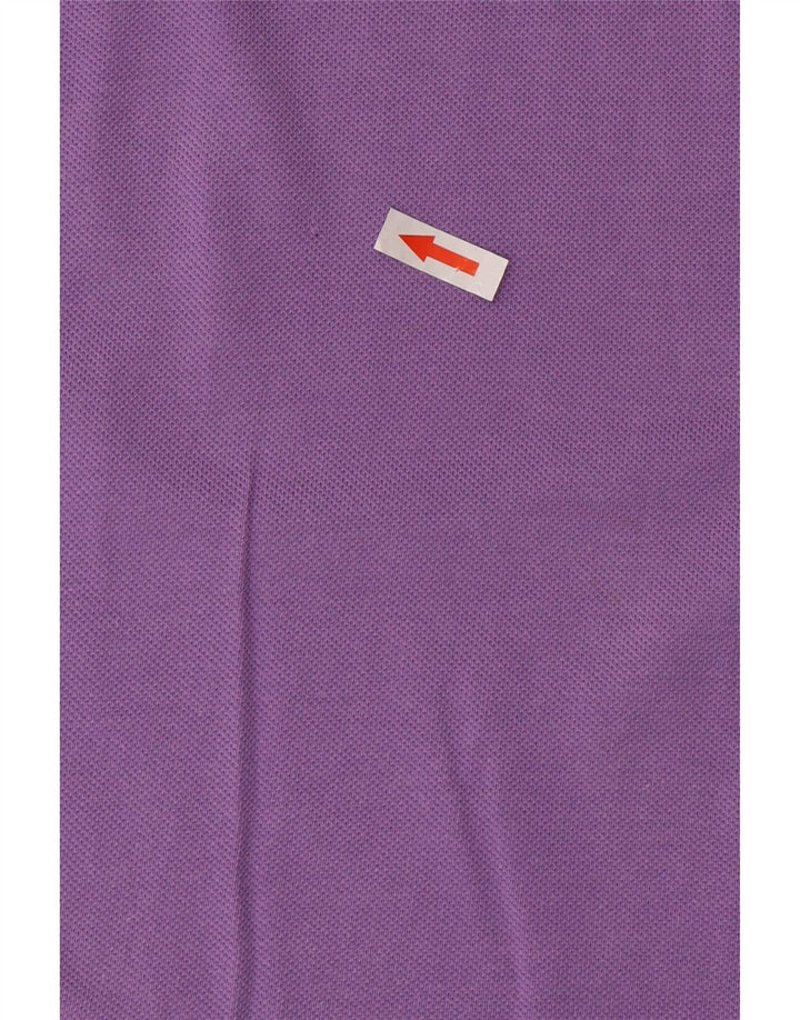 Lacoste herre poloshirt størrelse 3 Lille lilla bomuld