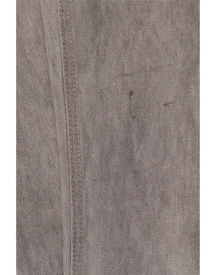 Billig mandag Straight Jeans til mænd W33 L34 Grå Bomuld