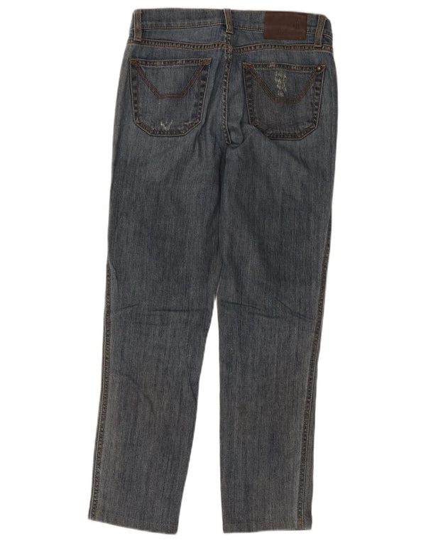 Jeckerson Dame Distressed Slim Jeans W26 L26 Blå Bomuld