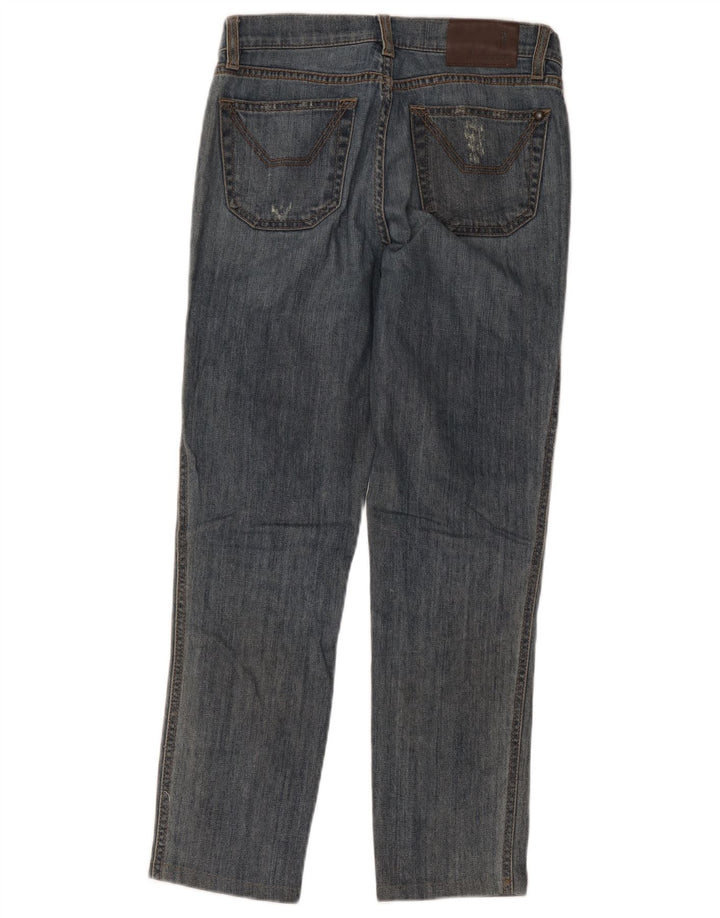 Jeckerson Dame Distressed Slim Jeans W26 L26 Blå Bomuld