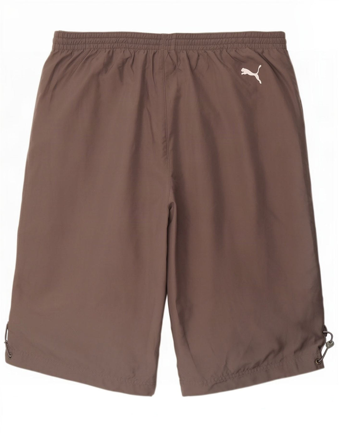 Puma Herre grafiske Bermuda sportsshorts mellemgrå polyester