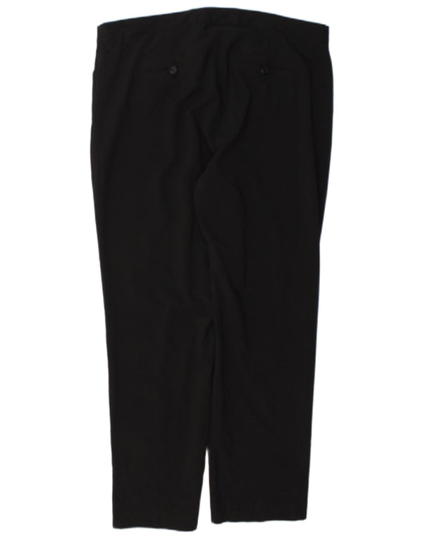 Marks & Spencer Lige fritidsbukser til kvinder UK 14 Large W36 L30 Sort