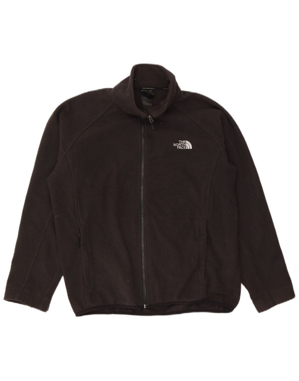 The North Face Mens Liner Fleece Jacket UK 38 Medium Black Polyester