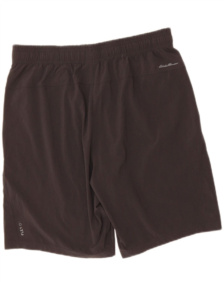 EDDIE BAUER Mens Sport Shorts Large  Grey Cotton Vintage Eddie Bauer and Second-Hand Eddie Bauer from Messina Hembry 