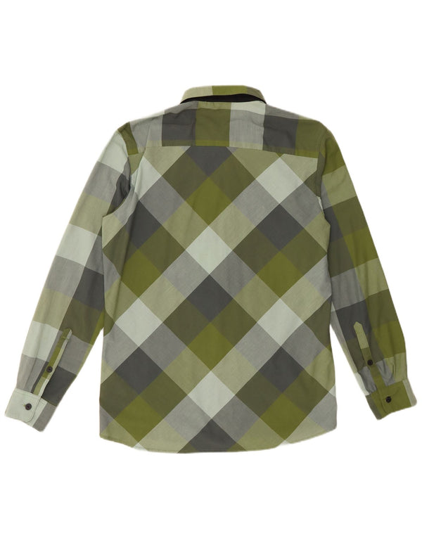 Adidas Herreskjorte UK 40/42 Medium Green Ternet polyester