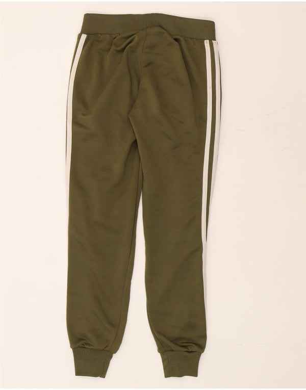 Adidas Dame træningsdragt Bukser Joggers UK 6 XS Grøn Polyester