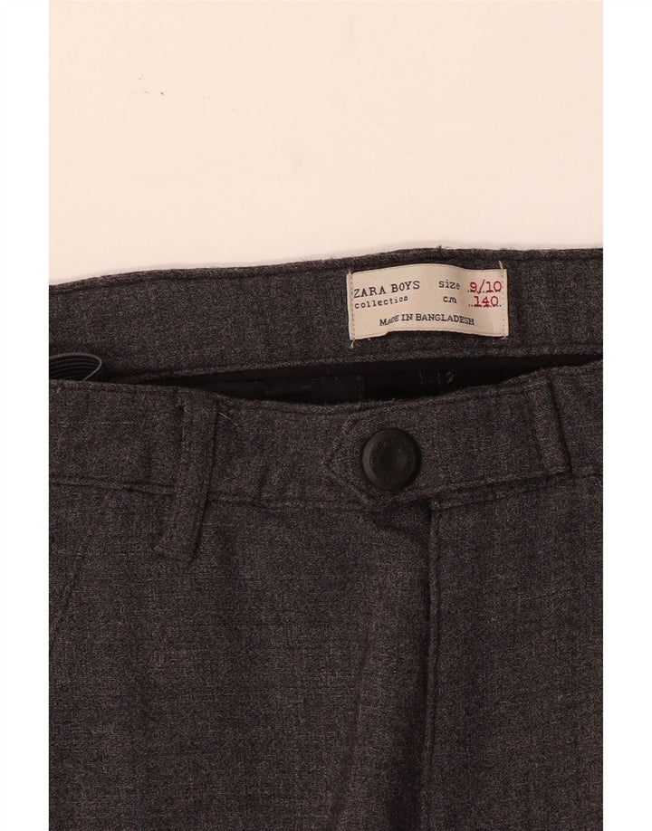 Zara Boys Slim Chino Bukser 9-10 År W24 L23 Grå