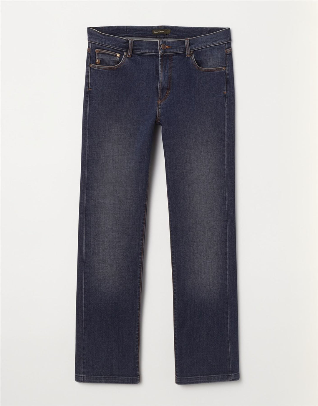 Henry Cottons Straight jeans til mænd W36 L32 blå bomuld
