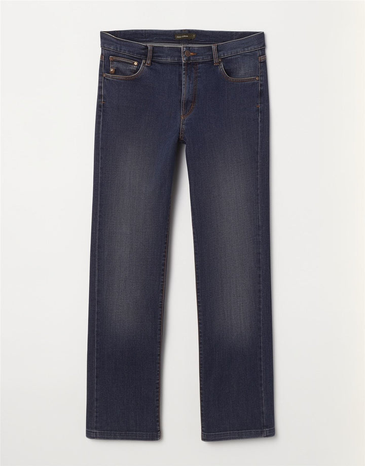 Henry Cottons Straight jeans til mænd W36 L32 blå bomuld