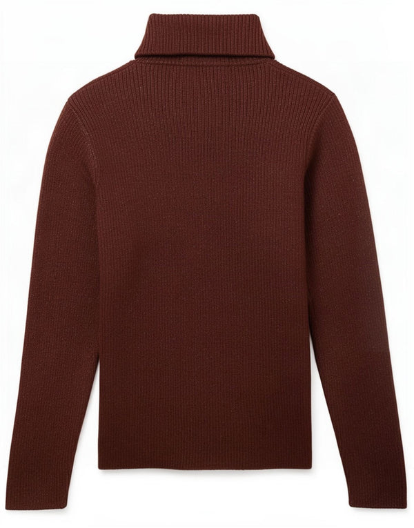 Zara Dame Top Langærmet UK 10 Small Brown Flecked Viscose